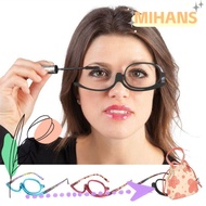 MIH Rotating Makeup Reading Glasses, Colourful Frame +1.50~+4.0 Diopter Folding Eyeglasses, Portable