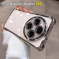 Colour Clear Casing For Xiaomi Redmi 14C 13C Redmi14C Redmi13C Red mi 4G 5G Transparent TPU Phone Ca