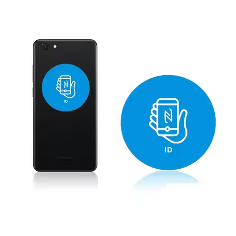 5Pcs 125Khz EM4100 TK4100 Stickers Read Only ID Anti Metal Interference Cartoon Tags Label Mobile Ph