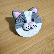 Cat Fidget Clicker keychain | 3D printed