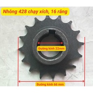 Sprocket for 1000W electric vehicle motor for 1000W motor 428 sprocket 16 teeth