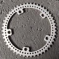 Classic Non-Marking Racing Bike Chainring Drillium Design 48T Bcd 144 5 Bolt