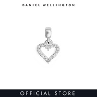 Daniel Wellington Charm Heart White Crystal Setting Silver (S925) จี้สร้อยคอ/สร้อยข้อมือ
