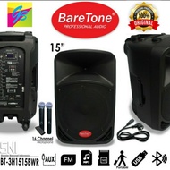 Speaker Aktif Baretone 15 bwr Bluetooth max15bwr