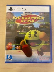 《今日快閃價》全新 PS5遊戲 吃豆人 吃遍世界 Pac-Man World Re-PAC 港版中文版