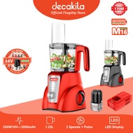 Decakila KEMG027 | 16V SHARE Battery Series Cordless Food Processor |2 Speeds | LED Display | 1.25L 