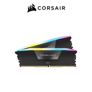VENGEANCE DDR5 (แรม) : CMK32GX5M2F6000C36 RGB 32GB (16x2) (BLACK)