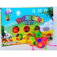 Colorful Flashing Spike Ball 7.5 CM