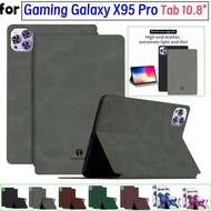 For Android 5G Tablet Gaming Galaxy X95 Pro Tab 10.8-inch Fashion Tablet Case Magnetic Case Stand Co