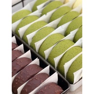 50pcs 9X14 slice sponge cake oil paper baking paper slice roll cake separator butter paper