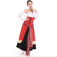 Halloween Costumes Adult Women victorian medieval lady costume dress