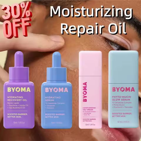 30/40/50ML BYOMA Hydrating Recovery Oil - Barrier Repair with Squalane, Jojoba & Sea Buckthorn Oil B