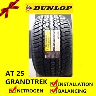 DUNLOP AT25 GRANDTREK tyre tayar tire(With Installation) 255/65R17