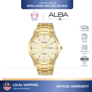 ALBA Men Watch AJ6158X Steel Bracelet  Analog 100% Original Jam Lelaki