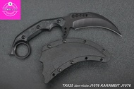 SD825 Karambit Knife J1076 – Fixed Blade with Sheath  Key Features:  Single-Edged Fixed Blade Karamb