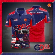2026  GDEX Exclusive Edition Special Malaysia for GDEX Riders and Supporters   POLO T-shirt