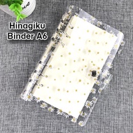 [A6 6 holes] Premium Binder flower Daisy A6 Aesthetic / Sinking Fund Binder Financial Budgeting Aest