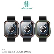 NILLKIN Apple Watch S4/5/6/SE (44mm) 犀甲保護殼--灰色