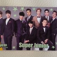 Super junior yes card yes卡 男團小卡