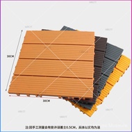 PVC plastic wood-plastic flooring for renovation, interlocking balcony plastic courtyard flooring, o