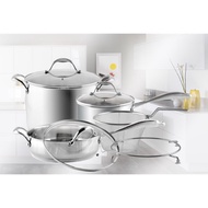 Sincero Contemporary Stainless 8-Pc Cookware Set