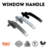 [Heartware] Home Window Handle Durable Easy Install Casement Lever Latch HDB BTO Condo | DIY Replace