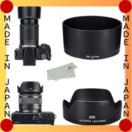 JJC (1+1) ABS Reversible Lens Hood Compatible with Canon ET-60B & Canon EW-53 Compatible with Canon 