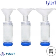 FS Aerosol Inhaler Spacer Chamber, Universal Portable Asthma Spacer, Asthma Spacer Durable With Mask