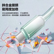 [Taiwan Ready Stock~Next Day Delivery] [FC3035] 65W Dual Type-C Gradient Braided Charging Cable (2m/