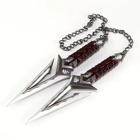 Valorant Weapon Kuronami No Yaiba Level 2 Kunai Ninja Agents Melee Metal Weapon Model Accessories Or