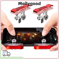 MOILYMY Mobile Game Trigger, Sensitive L1 R1 Trigger PUBG Game Controller, Gamepad Mobile Phone  Aim