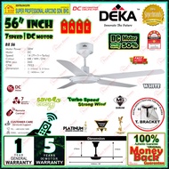 Deka Ceiling Fan KRONOS F5DC ((7 speed)) 56 inch DC Motor Remote Control Ceiling Fan / Elmark Ceilin
