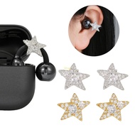 BT Bluetooth-compatible Earbuds Earrings Set Star Earbuds Accessories Noise Cancelling For Freeclip 