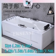 EKSENSE Premium Acrylic Bathtub with Jacuzzi Massage Bubble Bath Tub Adult Tab Mandi Dewasa 按摩浴缸 (1 