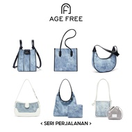 AGE FREE Blue Jeans Series Shoulder Bag