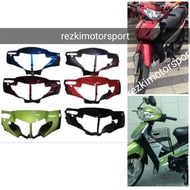 Wave 125s coverset kepala atas hitam merah hijau biru kelabu putih sny🔥🔥🔥 hi low switch & hazard