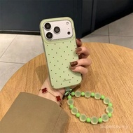 Phone Phone Case Suitable for iPhone X XS XR XSMAX 11 12 13 14 15 16 17 Pro max Plus Air Fresh Green