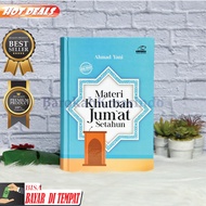 [Bisa COD] Buku Materi Khutbah Jum’at Setahun - Edisi Revisi Hard Cover Karya Ahmad Yani Original Pe