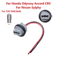 Honda Odyssey Accord T20 7440 Bulb Holder Car Light Sockets Adapter Connector