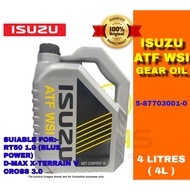 Isuzu ATF gear oil (4 liter) for D-MAX RT50 1.9 (BLUE POWER) D-MAX X-TERRAIN V CROSS 3.0 - AUTOMATIC