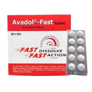 AVADOL-FAST TABLET 500MG 10'S