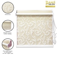 RamsHomeDecor Blind Curtain/Day Night Curtain/Roller blind/Home blind/Roller Blinds Sunshade/Roller