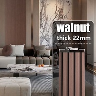 [10PCS] 10ft Fluted Wall Panel WPC Fluted Wall Panel Waterproof insect-proof home wall decoration Wo