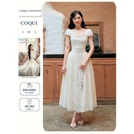 EMMA - COQUI long lady's designed dress, elegant long dress for parties, going out, going to parties