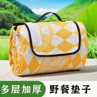 bakul laundry bakul laundry rotan bakul anyaman Picnic Mat Moisture-Proof Mat Thickened Outdoor Wate