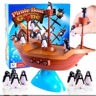 707-61 Penguin Pirate Ship Balance Game Educational Board Game Parent-Child Interactive Toys Foreign