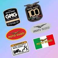 Logo Guzzi Locomotive Moto Motorcycle Motorcycle Italy Reflective Decal Guzzi Sticker Modification