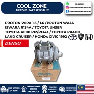 ND 10PA-15C Without Magnet Clutch For A/C Denso System Proton Wira / Iswara / Toyota Unser / AE101 A