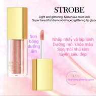 Skyvii glitter pearl lip gloss. Color locking lip balm. Super beautiful glitter lipstick. Colored mo