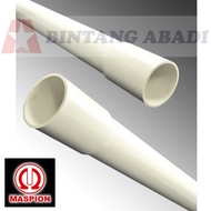 Maspion Pipa Paralon PVC 3" AW Putih Panjang 1 Meter Per Batang
